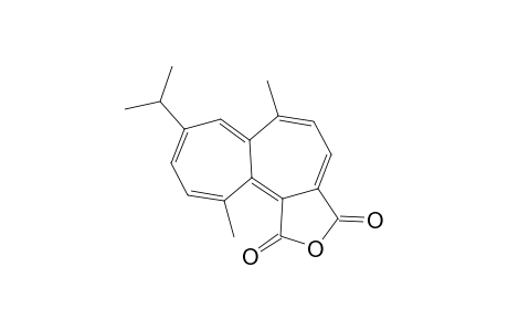 Heptaleno[1,2-c]furan-1,3-dione, 6,11-dimethyl-8-(1-methylethyl)-, stereoisomer