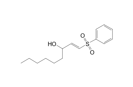 (E)-1-(benzenesulfonyl)-1-nonen-3-ol