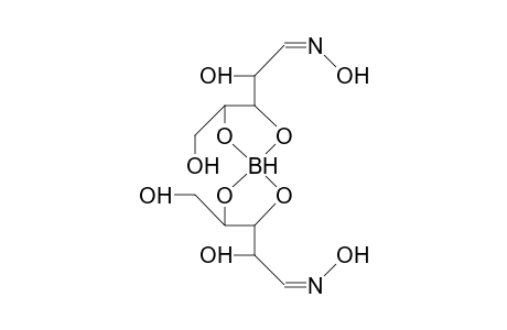 D-Arabinose Z-oxime borate diester anion