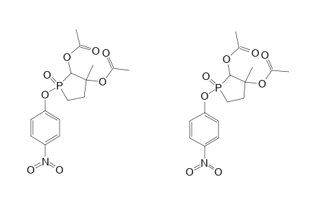 2,3-DIACETOXY-3-METHYL-1-(4-NITROPHENOXY)-3-METHYL-2-PHOSPHOLANE-1-OXIDE