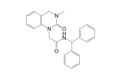 Acetamide, N-benzhydryl-2-(3-methyl-2-oxo-3,4-dihydro-2H-quinazolin-1-yl)-
