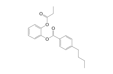 1,2-Benzendiol, o-(4-butylbenzoyl)-o'-propionyl-