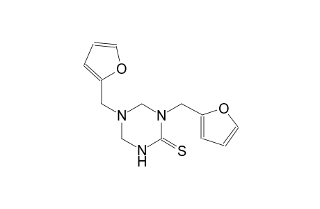 1,5-bis(2-furylmethyl)tetrahydro-1,3,5-triazine-2(1H)-thione