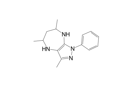 3,5,7-Trimethyl-1-phenyl-1,4,5,6,7,8-hexahydropyrazolo[3,4-b][1,4]diazepine