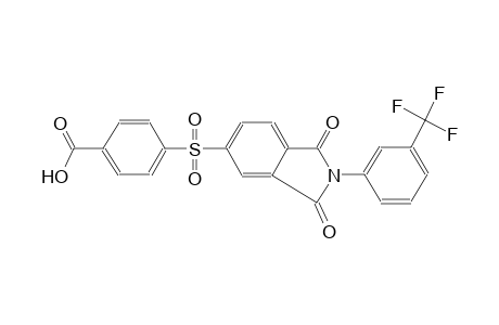 benzoic acid, 4-[[2,3-dihydro-1,3-dioxo-2-[3-(trifluoromethyl)phenyl]-1H-isoindol-5-yl]sulfonyl]-