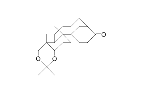 Dioxa-steroid ketone A
