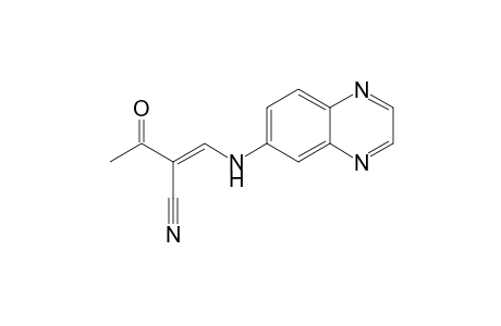 (2E)-3-oxidanylidene-2-[(quinoxalin-6-ylamino)methylidene]butanenitrile