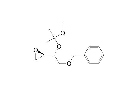 Oxirane, [1-(1-methoxy-1-methylethoxy)-2-(phenylmethoxy)ethyl]-, [R-(R*,R*)]-