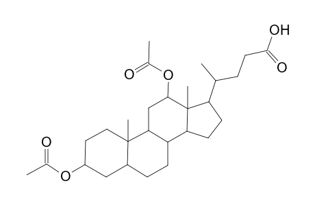 Cholan-24-oic acid, 3,12-bis(acetyloxy)-, (3.alpha.,5.beta.,12.alpha.)-