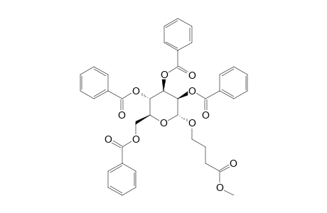 3-(METHOXYCARBONYL)-PROPYL-2,3,4,6-TETRA-O-BENZOYL-ALPHA-D-MANNOPYRANOSIDE