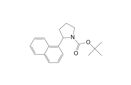 N-(tert-Butoxycarbonyl)-2-(1-naphthyl)pyrrolidine
