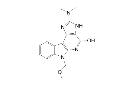 2-Dimethylamino-6-methoxymethylimidazo[4',5':3,4]pyrido[2,3-b]indol-4-one