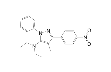 1H-Pyrazol-5-amine, N,N-diethyl-4-methyl-3-(4-nitrophenyl)-1-phenyl-