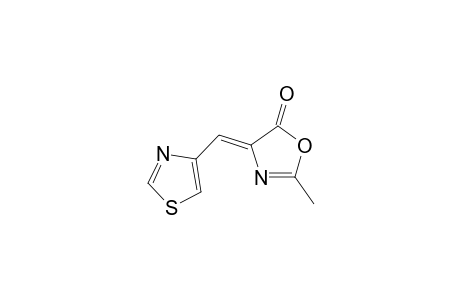 4-(Thiazolylmethylene)-2-methyl-[1,3]-oxazole-5-one