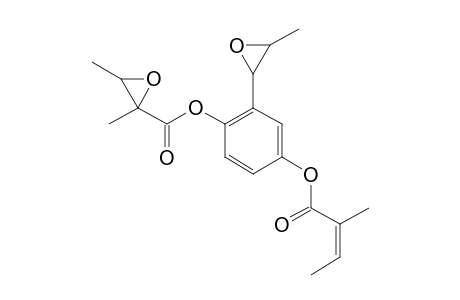 4-(2-METHYL-2Z-BUTENOYLOXY)-2-(3-METHYLOXIRAN-2-YL)-PHENYL-2-METHYL-2,3-EPOXYBUTANOATE