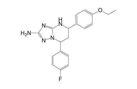5-(4-ethoxyphenyl)-7-(4-fluorophenyl)-4,5,6,7-tetrahydro[1,2,4]triazolo[1,5-a]pyrimidin-2-amine