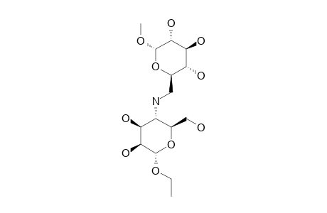 N-(METHYL-6-DEOXY-ALPHA-D-GLUCOPYRANOSID-6-YL)-N-(ETHYL-4-DEOXY-ALPHA-D-MANNOPYRANOSID-4-YL)-AMINE