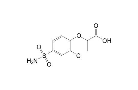 2-(2-chloro-4-sulfamoylphenoxy)propionic acid