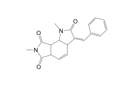 (3aS,5aS,8aS,8bR)-(3Z)-3-Benzylidene-1,3,3a,8b-tetrahydro-1,7-dimethylpyrrolo[3,4-g]indole-2,6,8(5aH,7H.8aH)-trione