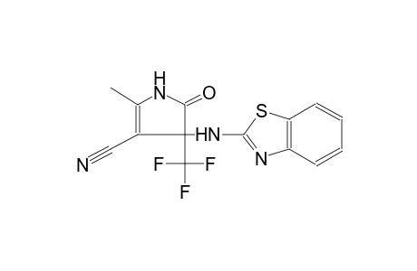 4-(1,3-benzothiazol-2-ylamino)-2-methyl-5-oxo-4-(trifluoromethyl)-4,5-dihydro-1H-pyrrole-3-carbonitrile