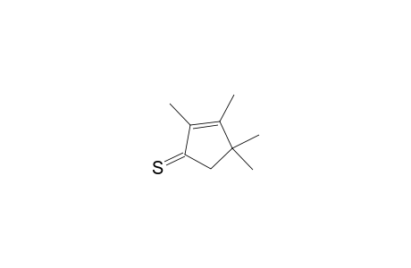 2-Cyclopentene-1-thione, 2,3,4,4-tetramethyl-