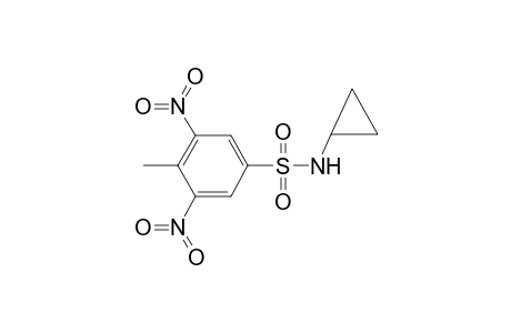 N-Cyclopropyl-4-methyl-3,5-dinitro-benzenesulfonamide