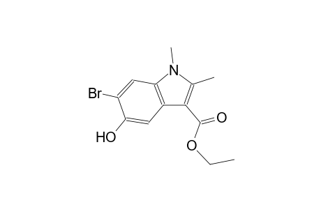 ethyl 6-bromo-5-hydroxy-1,2-dimethyl-1H-indole-3-carboxylate