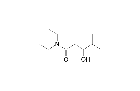 erythro-N,N-diethyl-3-hydroxy-2,4-dimethylpentanamide
