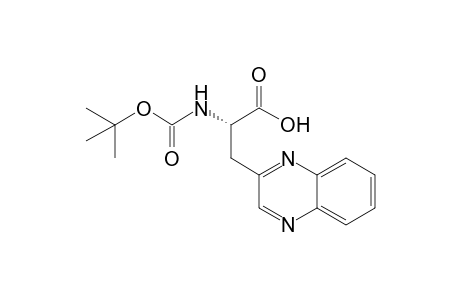 (S)-(-)-2-tert-Butyloxycarbonylamino-3-(2'-quinoxalyl)propionic acid