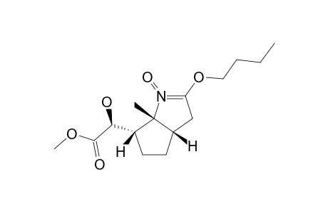 REL-[[(3AS,6S,6AR)-2-BUTYLOXY-6A-METHYL]-3,3A,4,5,6-PENTAHYDROCYCLOPENTA-[D]-PYRROL-6-YL-N-OXIDE]-(2S)-HYDROXY-ACETIC-ACID-METHYLESTER