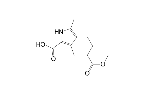1H-Pyrrole-3-butanoic acid, 5-carboxy-2,4-dimethyl-, .alpha.-methyl ester