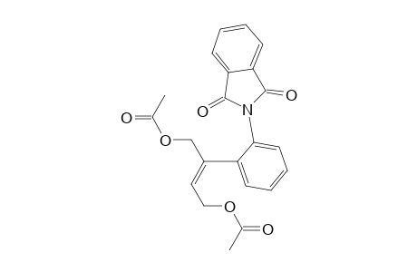 1H-Isoindole-1,3(2H)-dione, 2-[2-[3-(acetyloxy)-1-[(acetyloxy)methyl]-1-propenyl]phenyl]-, (Z)-