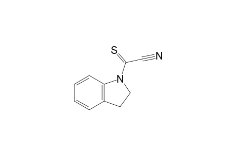 2,3-dihydroindole-1-carbothioyl cyanide