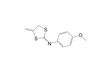 N-(4-Methoxyphenyl)-4-methylidene-1,3-dithiolan-2-imine