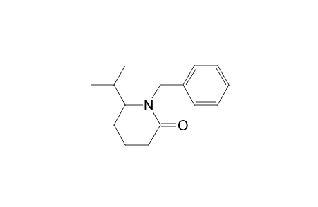 1-(phenylmethyl)-6-propan-2-yl-2-piperidinone