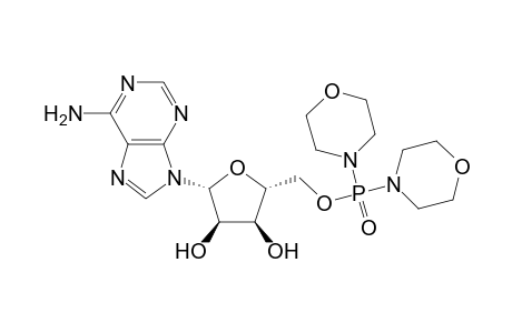 Adenosine, 5'-O-(di-4-morpholinylphosphinate)