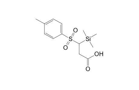 3-(p-tolylsulfonyl)-3-trimethylsilyl-propanoic acid