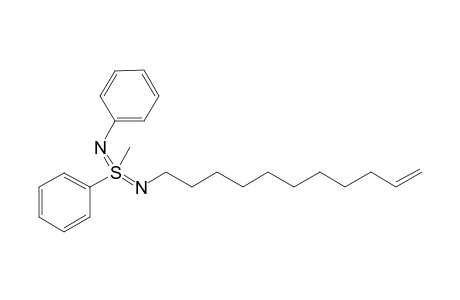 N-(11-Undecenyl)-N'-phenyl-S-methyl-S-phenyl sulfondiimine