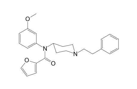 N-(3-Methoxyphenyl)-N-[1-(2-phenylethyl)piperidin-4-yl]furan-2-carboxamide