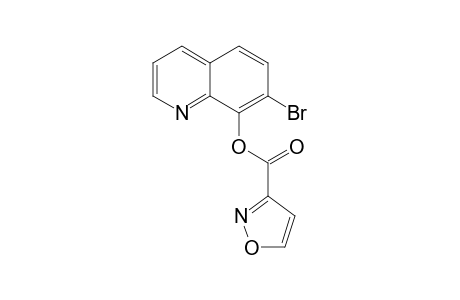 3-Isoxazolecarboxylic acid, 7-bromo-8-quinolinyl ester