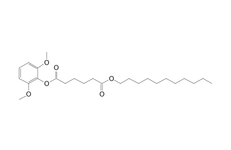 Adipic acid, 2,6-dimethoxyphenyl undecyl ester