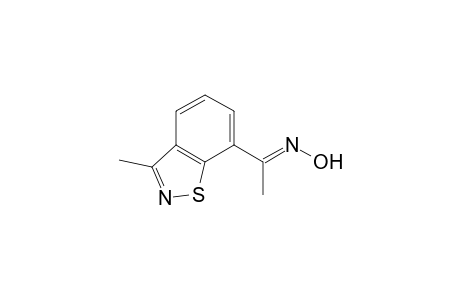 (NE)-N-[1-(3-methyl-1,2-benzothiazol-7-yl)ethylidene]hydroxylamine