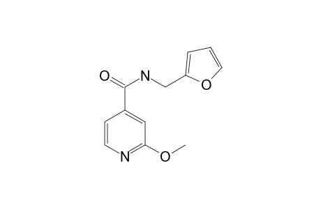 N-(2-furylmethyl)-2-methoxy-isonicotinamide