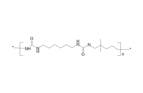 Poly(ureylenehexamethyleneureylene-2-dimethylpentamethylene); copoly(urea), aliphatic