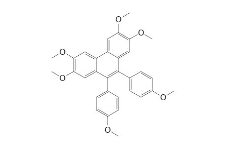2,3,6,7-Tetramethoxy-9,10-bis(4-methoxyphenyl)phenanthrene