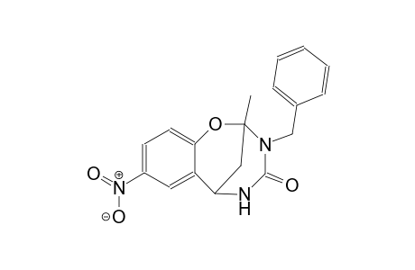 10-benzyl-9-methyl-4-nitro-8-oxa-10,12-diazatricyclo[7.3.1.0²,⁷]trideca-2,4,6-trien-11-one