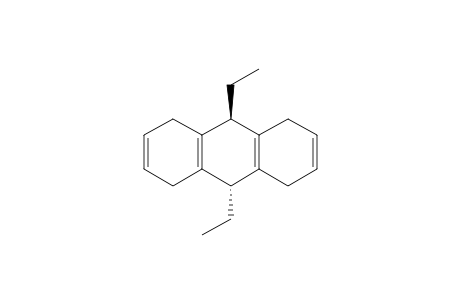 Anthracene, 9,10-diethyl-1,4,5,8,9,10-hexahydro-, trans-