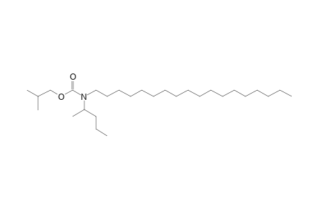 Carbonic acid, monoamide, N-(2-pentyl)-N-octadecyl-, isobutyl ester