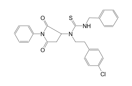 thiourea, N-[2-(4-chlorophenyl)ethyl]-N-(2,5-dioxo-1-phenyl-3-pyrrolidinyl)-N'-(phenylmethyl)-