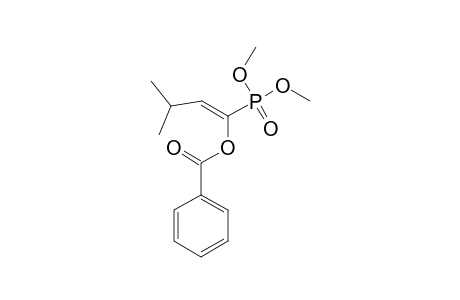 (E)-1-BENZOYLOXY-1-DIMETHYLPHOSPHONYL-3-METHYL-1-BUTENE